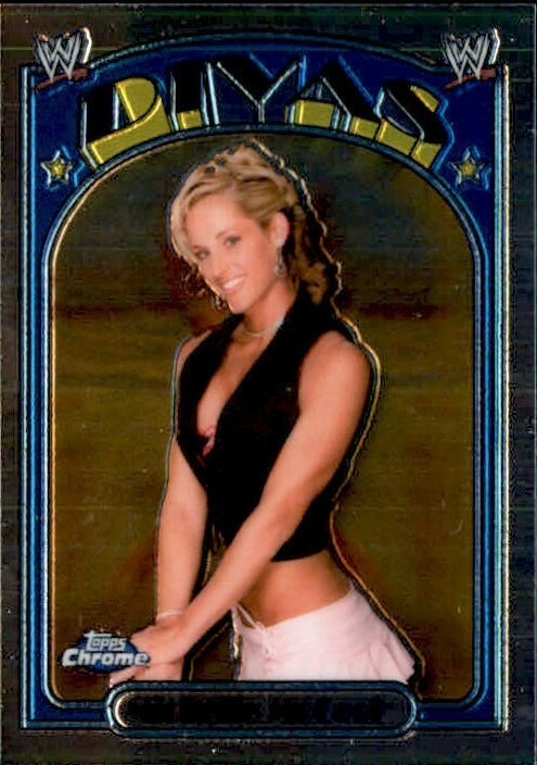 Michelle McCool 2007 Topps Heritage Chrome WWE Diva Card #62 | eBay