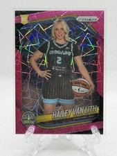 2025 Prizm WNBA Hailey Van Lith RC Variation Pink Velocity /79 Chicago Sky