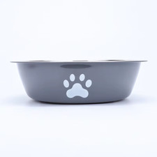 Stainless Steel Pet Bowl Anti-Slip Large Dog Cat Feeding Bowl Feeder Food Water