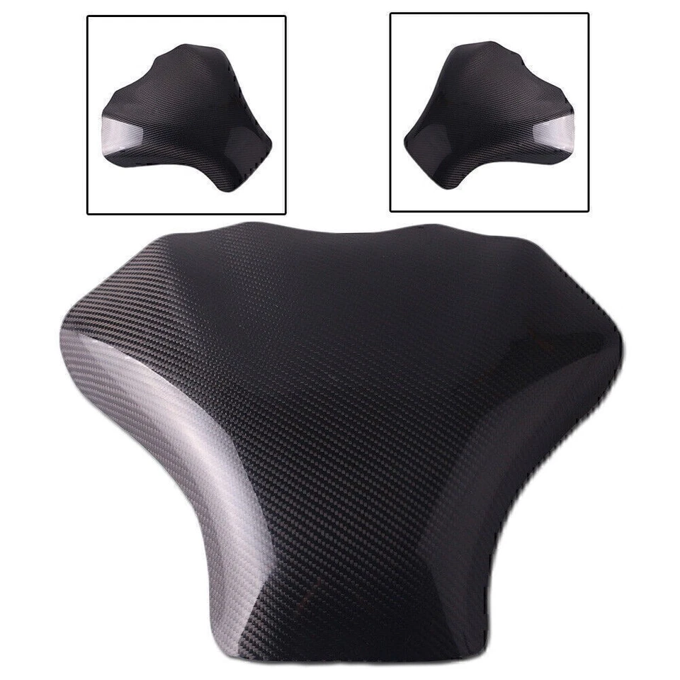 Fuel Tank Cover Protector Pad Fits Suzuki Hayabusa GSXR1300 2008-15 Carbon Fiber - Изображение 2 из 4