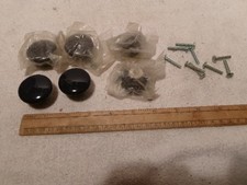 * Lot of SIX (6) - Vtg DARK BLUE - ROUND - Po...