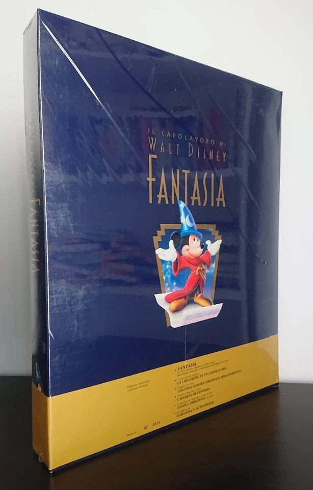 Fantasia Walt Disney VHS+CD Cofanetto De LUXE Ed. Limitata e Numerata 🇮🇹 - Immagine 2 di 4