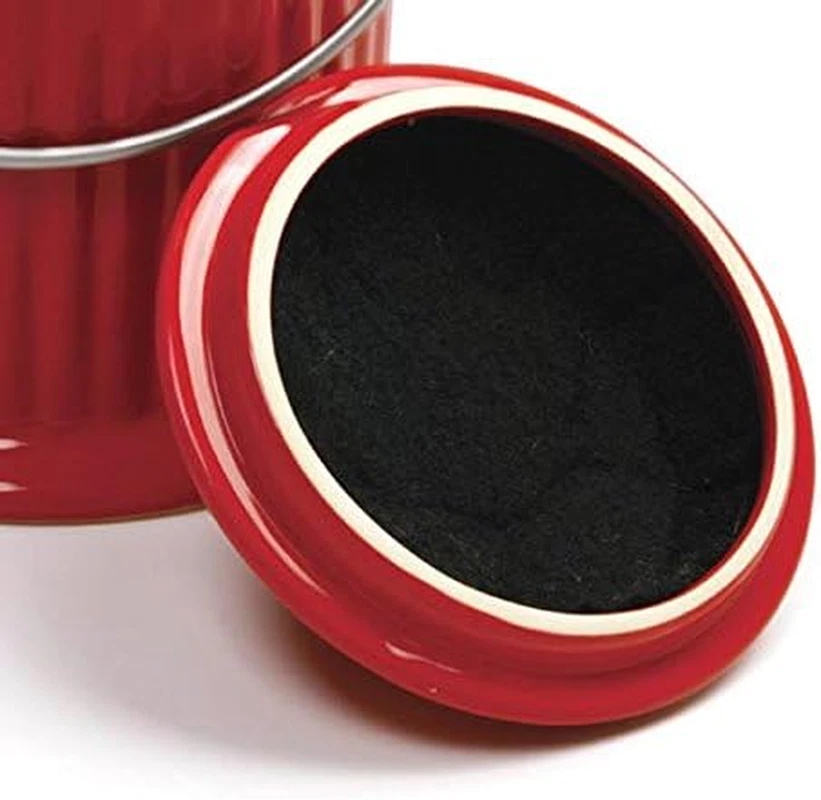 Filtros de substituição Norpro para conservador de composto de cerâmica, 2 peças, preto - Imagem 3 de 4