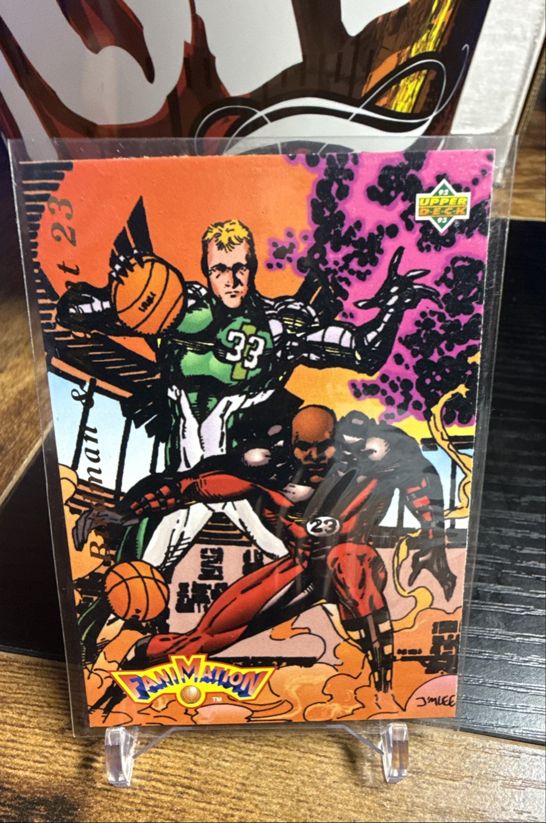 1992-93 Upper Deck - FaniMation Michael Jordan, Larry Bird #510