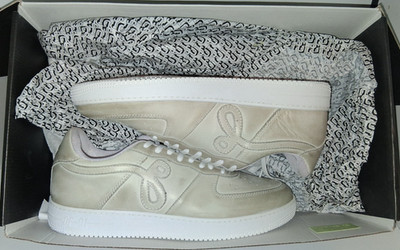 Rare Brand New DS Sold Out John Geiger GF 01 Hand Distressed Gray Size 11
