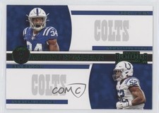 2019 Panini Contenders Round Numbers Emerald Ben Banogu Rock Ya-Sin #RN-SB z7h