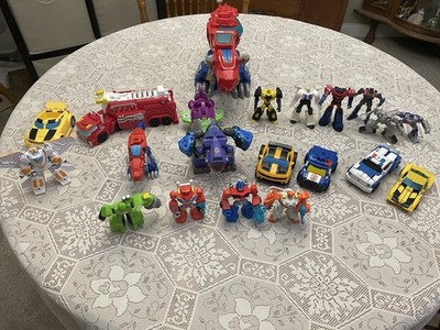 Lot Of 21 Various Transformer Majority Rescue Hero s .