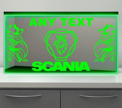 LKW Fahrerhaus RGB Farbwechsel LED Spiegel Licht Platine, anpassbar