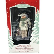 Hallmark Keepsake Ornament A Winters Ride Memories Of Christmas