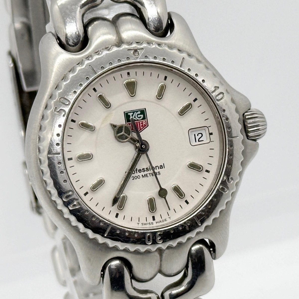 【稼働中】タグホイヤー セル プロフェッショナル WG1212-K0 TAG Heuer SEL White Unisex Adult Watch - WG1212-K0 for sale online