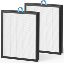 2 Pack, Fil- Fresh  100S Filter LEVOIT Air Purifier 3-in-1 H13 True HEPA Carbon