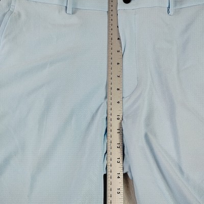 Short Homme Walter Hagen – Taille 38 – Bleu Doux – Micro Lignes – P11