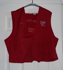 Vintage 90s Todd Mens Size 2XL Super K Mart Center Greeter Employee Vest