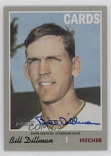 2019 Topps Heritage Real One Auto Bill Dillman #ROA-BD Auto