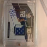 Michael Strahan On-Card Auto Patch Numbered /25 2022 Panini Impeccable Elegance