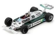 New 1/18 Williams FW07C Minicar 1980 Monaco GP Winner Carlos Reutemann #28