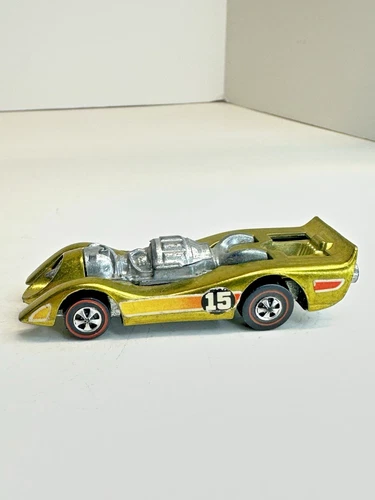 Vintage 1971 Hot Wheels Redline JET THREAT Spectraflame Hong Kong