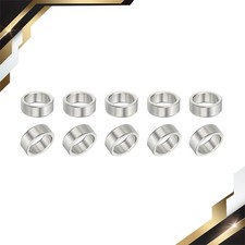 10 Pcs Stainless Steel Spacer 1/2" ID x 5/8" OD x 1/4" l Round Spacer