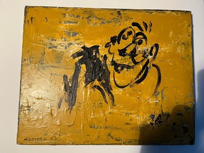 Original Gemälde Zlatko Kozina   Abstrakt Informel Unikat   Kroatisch