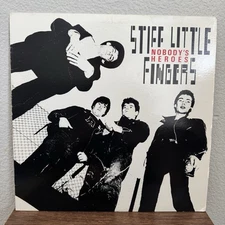 Stiff Little Fingers Nobody's Heroes Vinyl CHRYSALIS RECORDS CHR 1270 1980