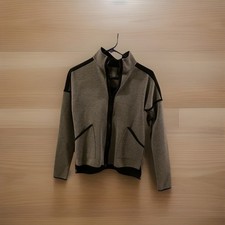 Champion Women  s XS Full Zip Athletic Jacket Gray Black