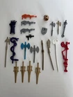 Vintage Masters Of The Universe Weapons & Accessories Lot Of  22 See Photos