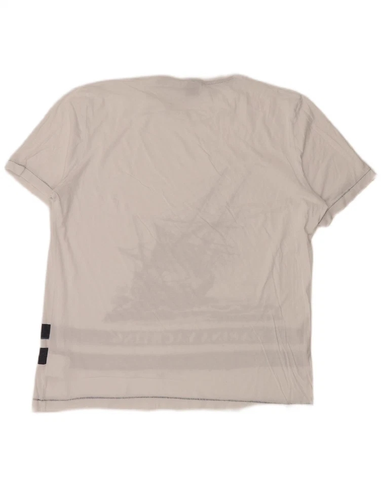 Camiseta Top MARINA YACHTING Para Hombre Gráfica 2XL Algodón Blanco DR20 Foto 2 de 4