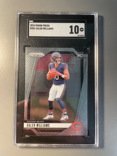 2024 Panini Prizm Caleb Williams Base RC SGC 10 #301 Bears