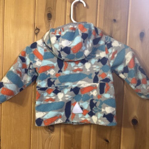 Chaqueta polar con cremallera LL Bean para niños pequeños talla 2T - Imagen 7 de 13