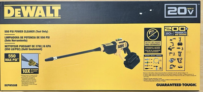 #ad DEWALT DCPW550B 20V 550 PSI Power Cleaner Pressure Washer $139.95