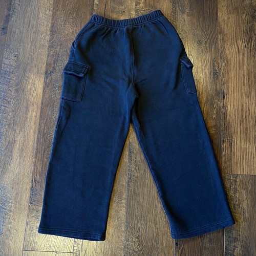 Curfew Youth M (10-12) Kids Cargo SweatPants Black - Picture 3 of 6