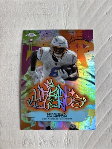 2025 Topps Chrome Omarion Hampton Base (RAW)