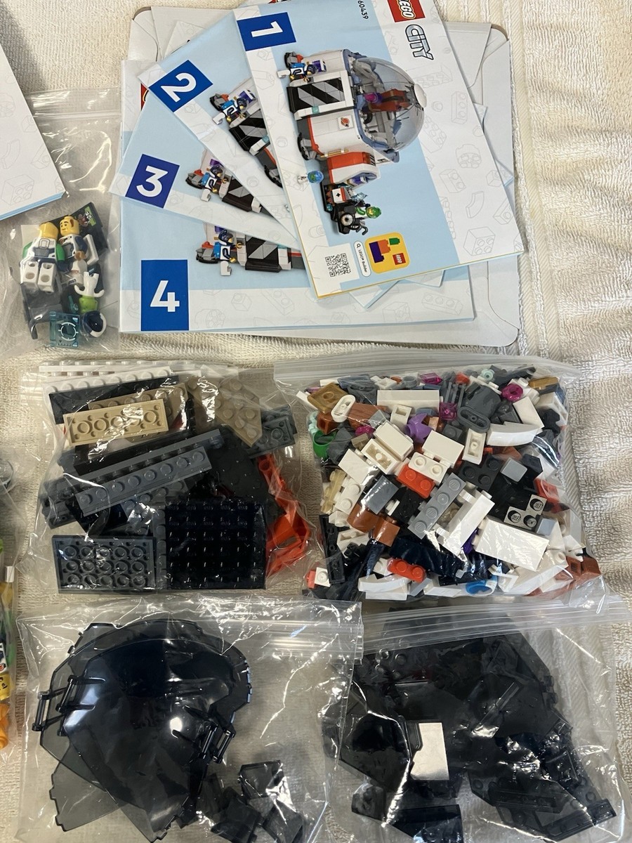 LEGO City Space Lot: 60434, 60439, 60428, Series 26 minifigs, all