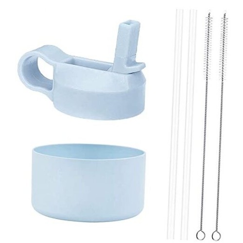 Wide Mouth Straw Lid and Protective Boot Combo Pack, Compatible with Most