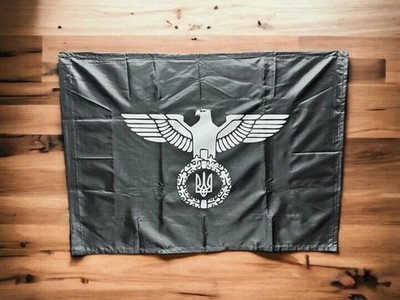 Flag Eagle with trident (black)