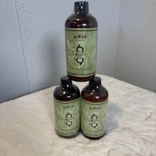 Wen by Chaz Dean SixThirteen Ultra Nourishing Cleansing Treatment 12oz Lot of 3