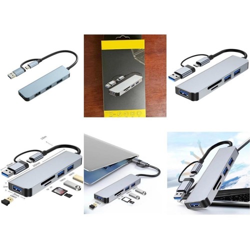 Station d'accueil USB3 0 Type C 45 ports lecteur de carte TF PD charge rapide - Photo 10 sur 14