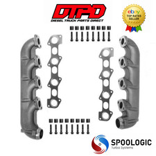 High Flow Exhaust Manifold Kit For 03-07 Ford 6.0l Powerstroke F250f350