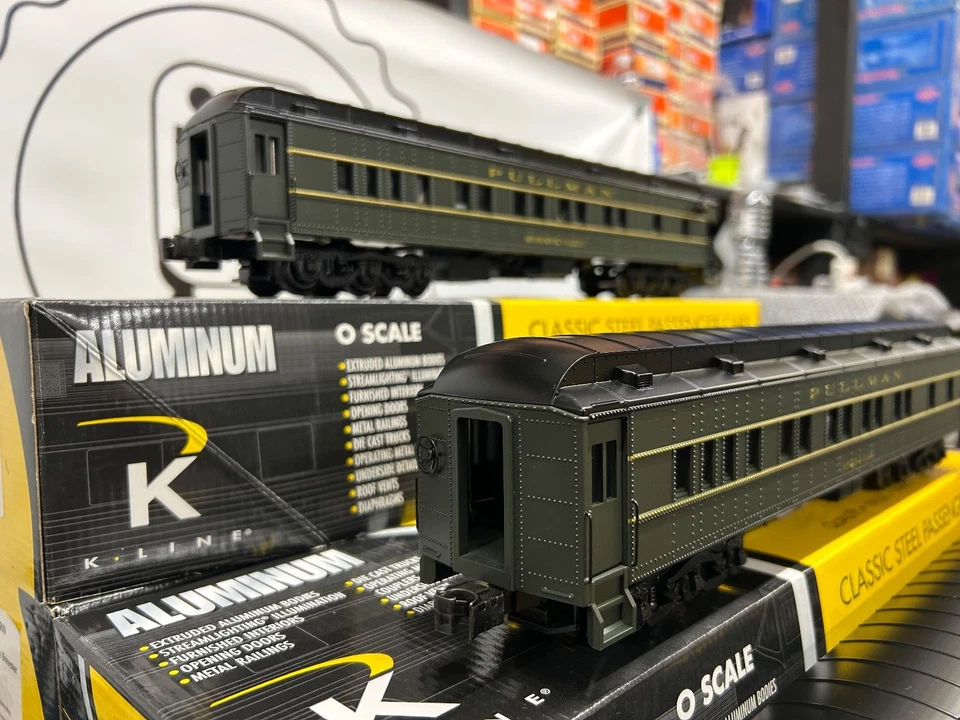 K-line New York Central 20th Century 15” Heavyweight 4-Car Passenger Set K-4870B - Image 3 of 4