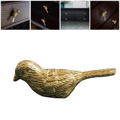 Exquisites Design Lucky Bird Messing T��rknauf heben Sie Ihre M?bel ?sthetik