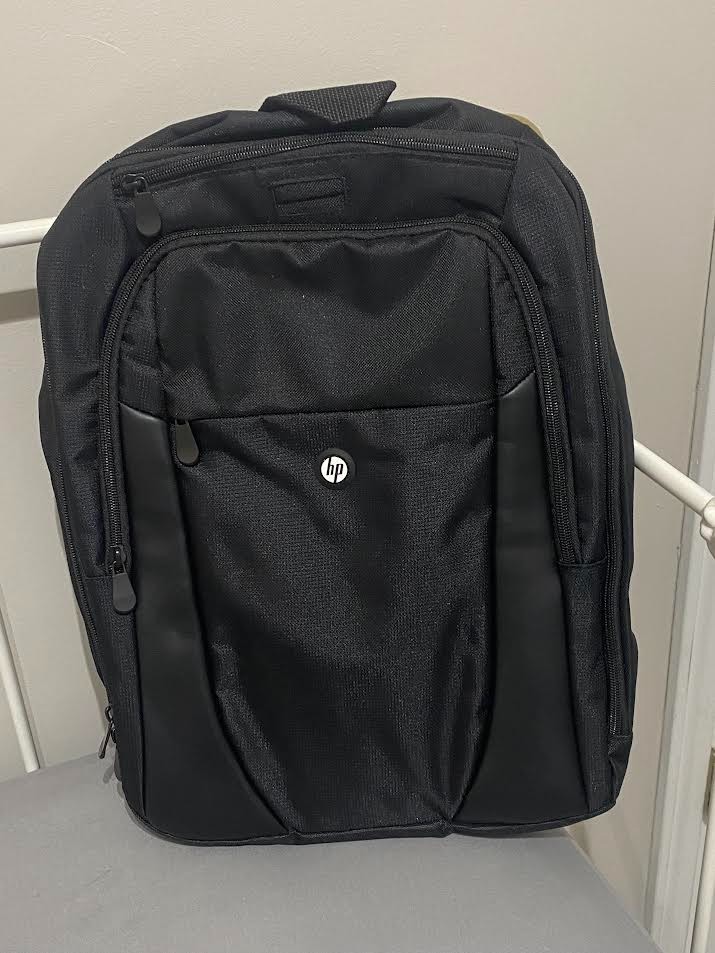 Black Travel Work Bag Multi Pocket Fits 15.6" Notebook New