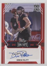 2022 Leaf Draft Auto Red Drew Plitt #BA-DP1 Auto 4g8