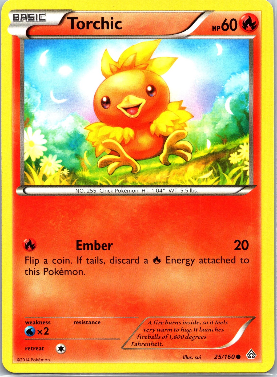 Torchic Common XY - Primal Clash 25/160 LP