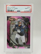 2024 Panini Select - Club Level Caleb Williams #216 Pink Sparkle /15 (RC)
