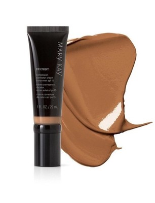 Mary Kay CC Cream Sunscreen Broad Spectrum SPF 15 Very Deep 1 fl oz Exp 6/2026