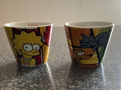 The Simpsons Espressotassen 2er Set Knecht Ruprecht, Snowball & Lisa - Egan Cups