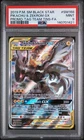 2019 POKEMON SM BLACK STAR PROMO #SM168 FULL ART/PIKACHU & ZEKROM GX PSA 9