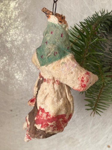 Ancien Ornement de Noël en coton Vintage Sapin Xmas Nouvel An 🎄#227251 - Picture 4 of 11