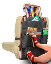Back of Seat Organizer for Kids  Car Storage Caddy   8 Pockets  Transparent...