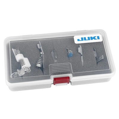 Juki Nähfußset Heavy User Kit 6 Füße/ für HZL-DX/F/G Serie Einfasser Rollsaum